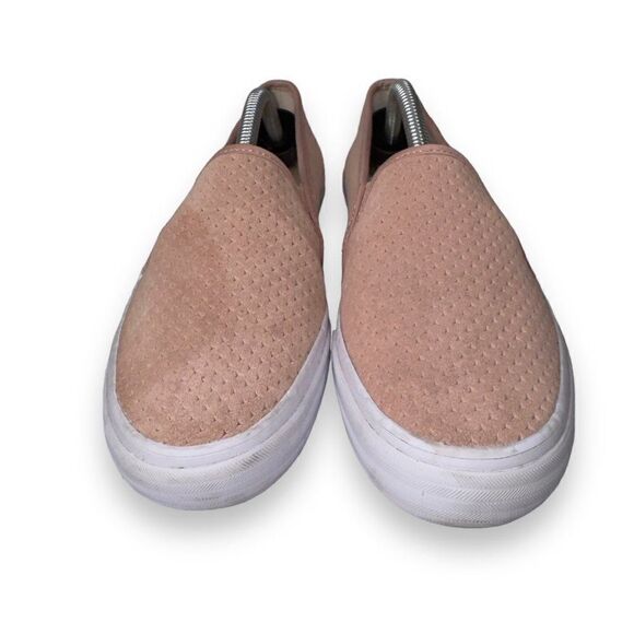 Keds Double Decker Perf Slip-on Sneakers Mauve Suede WH62526 Women's 6.5 - Picture 3 of 11